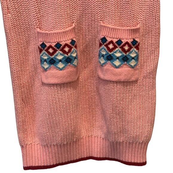 Hanna Andersson Knit Sweater Dress Size 120 6-7 years - Picture 3 of 6